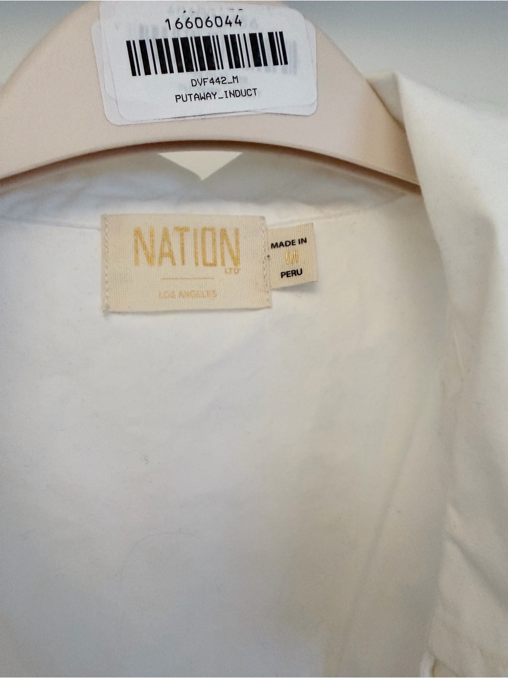 Nation LTD Button-Front Drawstring Shirtdress - Picture 4 of 5